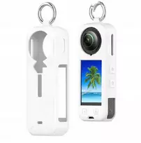 Puluz Silikoninis dėklas, skirtas „Insta360 X5“ / „Insta 360 X 5“ / Sya002918301a / Baltas