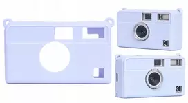Loveinstant Silikono dėklas Kodak Ektar / H35 / H35n / Ultra F9 / violetinė
