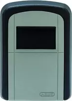 Sieninis raktų seifas Abus, 3.9 x 8.75 x 12 cm, pilka