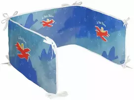 Vaikiškos lovelės apsauga HappyFriday Le Petit Prince Son avion Spalvotas 210 x 40 cm