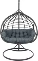 Dviejų vietų pakabinamų kėdžių pagalvėlė D052-16CW 105 x 175 cm PATIO