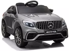Elektromobilis vaikams Mercedes GLC 63S QLS-5688 4x4, sidabrinis lakuotas