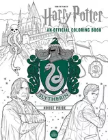 Insight Editions Spalvinimo Knyga - Harry Potter Slytherin Namo Pasididžiavimas 64 Puslapiai 21.7 x 28 cm
