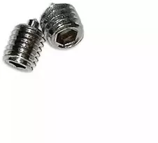 LG Nežinomas Durų rankenos varžtelis M5, metalas, chromo, 10 vnt.