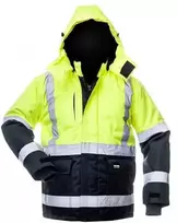 Bo Safety Bo_Safety Striukė CANVAS HI-VIS FB-8946 geltona, mėlyna, M
