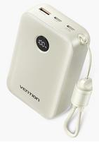 Vention Power Bank USB 20000mAh 22.5W/Beige FKBN0-C