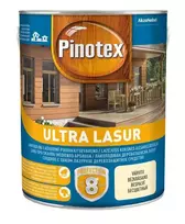 Medienos impregnantas PINOTEX ULTRA LASUR EU, pilkos spalvos, 3 l