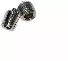 None Nežinomas Durų rankenos varžtelis M6, metalas, chromo, 10 vnt.