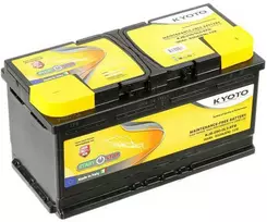 Akumuliatorius KYOTO EFB 12 V, 90 Ah, 850 A, pliusas dešinėje