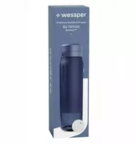 Gertuvė Wessper B2 TRITAN Actitex™ filtro butelis, 1000 ml, mėlynas (WES273-1000-BL_K)