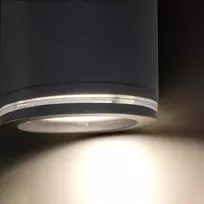 Sieninis šviestuvas Steinel Fasadinis šviestuvas be jutiklio L940 S PIR 14.5W 2xGU-10 3000K 1240lm IP44 IK03 230V antracito / aliuminio / plastiko