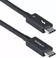 Startechcom Kabelis USB StarTech Thunderbolt - USB-C 1 m Juodas (TBLT5MM1M240W)