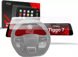 „Chery Tiggo 7 24,6“ (2025 m.) automobilio ekrano apsauga „Folia matowa GrizzGlass“