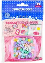 Iwako kūrybinis mozaikų rinkinys „KESHI-BLO Mini Magnet-Rožinė”, ER-GLB415