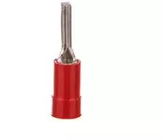 Ergom E09KO-02040100200 Izoliuotas adatinis kabelio antgalis KII 1-10 raudonas E09KO-02040100200 /100 vnt./