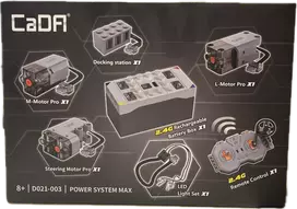 „CaDA Blocks Power System MAX“ nuotolinio valdymo transporto priemonės pavaros rinkinys D021-003
