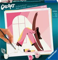 Piešimo pagal skaičius rinkinys CreArt Ravensburger 23668 Yoga