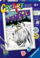 Piešimo pagal skaičius rinkinys CreArt Ravensburger 23710