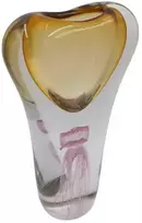 Stiklo skulptūra-vaza 18×8.5×31 cm
