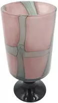 Stiklinė dekoratyvinė vaza, 14×30 cm