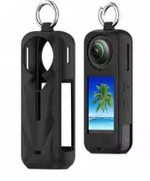 Puluz Silikoninis dėklas, skirtas „Insta360 X5“ / „Insta 360 X 5“ / Sya002918301b / Juodas