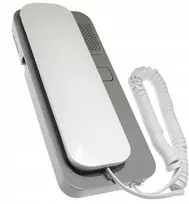 SMART 5P CYFRAL unifonas analoginei 4+N domofonų sistemai, baltas ir pilkas