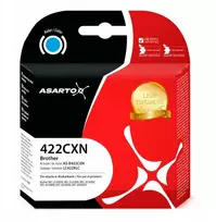 Asarto rašalas, skirtas Brother 422CXN | LC422XLC | 1500 puslapių | 19 ml | žydras