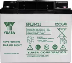 NP38-12 YUASA 38Ah 12V AGM akumuliatorius