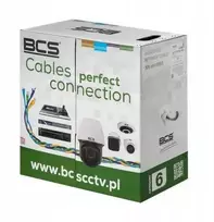BCS-U/UTP-CAT6-LSOH BCS UTP kabelis, 6 kat., LSOH dėžutė, 305 m