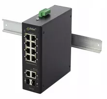 Šakotuvas Pulsar ISFG108 pramoninis PoE komutatorius (8xPoE,