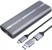 Orico M.2 NVMe SSD korpusas, USB-C 40Gbps, su ventiliatoriumi, metalinis