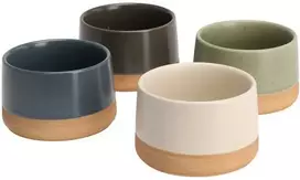 Secret De Gourmet VOYO keraminiai užkandžių dubenėliai, 4 x Ø 9,5 cm