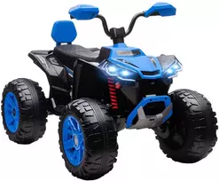 AIYAPLAY Vaikiski sk elektrinis keturratis, 24V elektrin k transporto priemon su 4 ratais, priekiniais žibintais, USB jungtimi, MP3 funkcija, 6,5 km/h, 3-8 metai