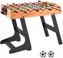 Sulankstomas stalo futbolas, standartinis namų futbolo stalas, nešiojamas, 2-4 žaidėjams, kompaktiškas, mini futbolas