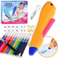 Jokomisiada Graffiti Pen – Creative Airbrush Purškiklis Painting Set ZA5861