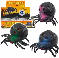Lean Toys Žaislas stresui mažinti voriukas su gelio rutuliukais, 7x5x5 cm