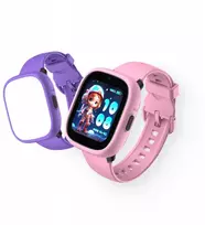 Išmanusis laikrodis GPS Wifi 4g SIM SOS vaikams / Kidoboo / K3 Watchme Gen2 / Kblgk3g2pp / Rožinis / Violetinis