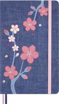 MOLESKINE Sakura 2025 užrašų knygelė, L, 13x21 cm, linijuota, riboto leidimo