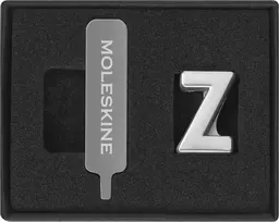 Przypinka MOLESKINE Z, sidabrinė