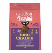 Vafo Prahs Born Carnivore, sausas maistas, dla kot�w doros�ych, vištiena i �led�, 1,25 g, maišelis