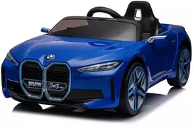 Toycars Elektrinis vaikiškas automobilis, BMW i4, 115x67x54 cm, Mėlyna