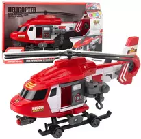 Lean Toys Gelbėjimo sraigtasparnis su šviesomis ir garsais 1:16