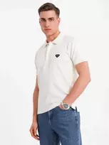 vyriški polo marškinėliai - balti
