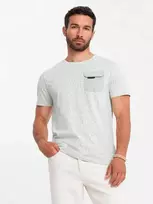 Cotton medvilniniai marškinėliai - geltonai žali v4 om-tsfp-0188