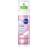 NIVEA Caring putojantis veido prausiklis sausai ir jautriai odai 150 ml