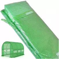 Šiltnamio plėvelė tuneliui 2x3.5m, PE 140g/m2, UV, armuota, tvirta, daržo plėvelė, sodo tunelio danga