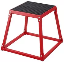 Pliometrinė dėžė 45.8 cm, plioboxas, šuolio platforma, fitneso laiptelis, mankštos įrankis, namų sporto įranga