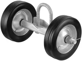 Stumdomų vartų komplektas 146 mm, tvirta riedėjimo įranga durims, 272 kg keliamoji galia, stumdomų durų ritinėlių komplektas