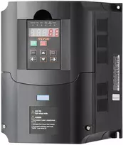 10HP kintamo dažnio pavara, 7.5KW VFD, 220V vienfazis/trifazis į 3 fazių keitiklis, variklio greičio reguliatorius, pramoninis dažnio keitiklis