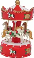 Boltze JOLYNA Kalėdinė muzikinė dėžutė, aukštis 17 cm